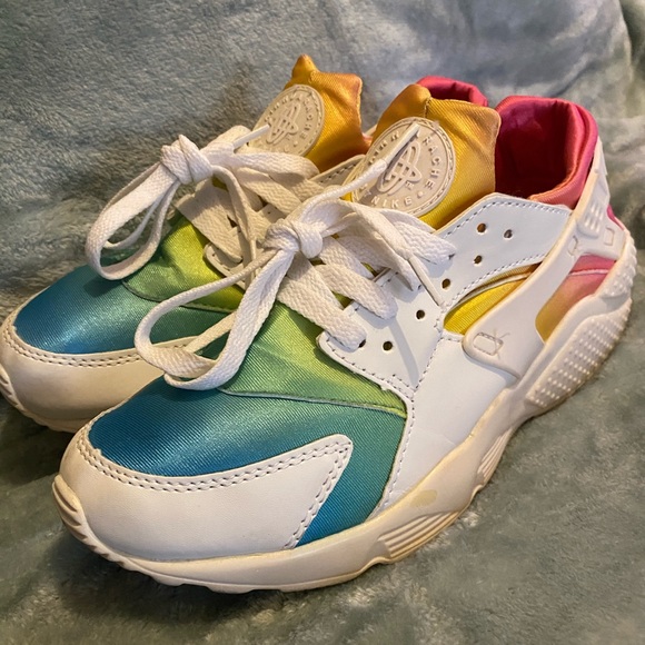 rainbow huaraches womens